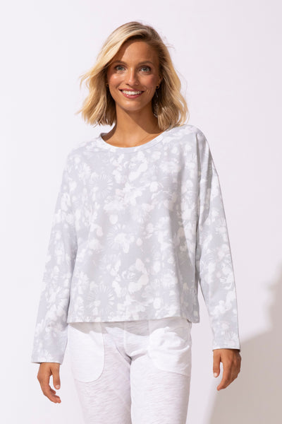 ESCAPE - WHISPER WASHED FRENCH TERRY PULLOVER - 30234 - 2 Colours