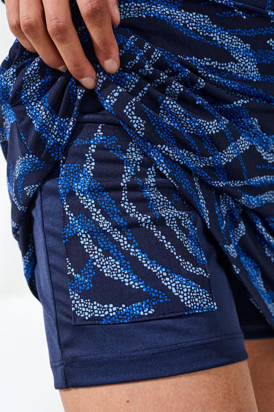 TRIBAL - SPF+50 PERFORMANCE SPORT PULL ON SKORT - 3060O-3024 - 2 COLOURS