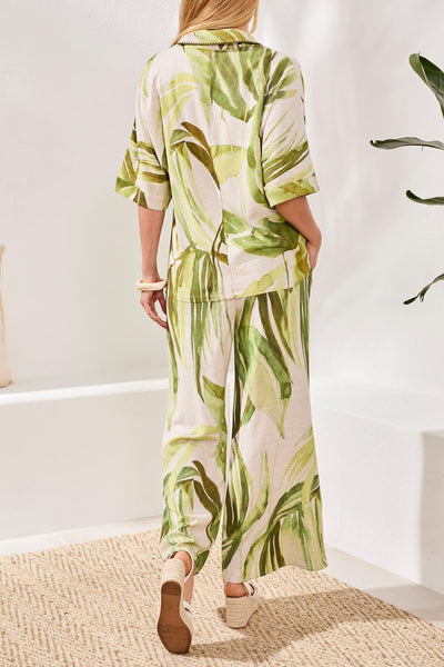 TRIBAL - TROPICAL DOLMAN BLOUSE - 3069O-8393