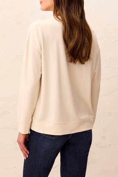 TRIBAL - CONTRAST STITCHED PULLOVER - 3171O-8511