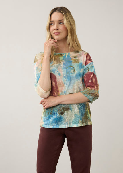 FDJ - OPHELIA 3/4 SLEEVE TOP - 3279451