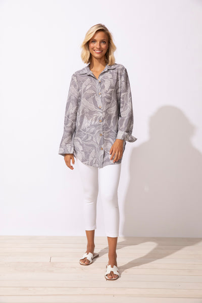 ESCAPE - REGATTA RESORT PRINT BEACH SHIRT - 35640- 2 Colours