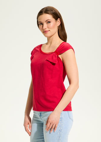 FDJ - KNOT NECK TOP - 3747476