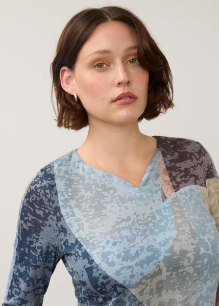 FDJ - WARNER 3/4 SLEEVE TOP - 3795844