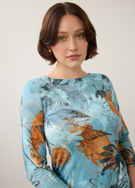 FDJ - MIRANDA 3/4 SLEEVE TOP - 3808756
