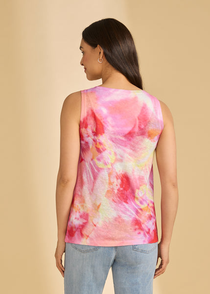 FDJ - ORCHID BLOOM SLEEVELESS TOP - 3989451