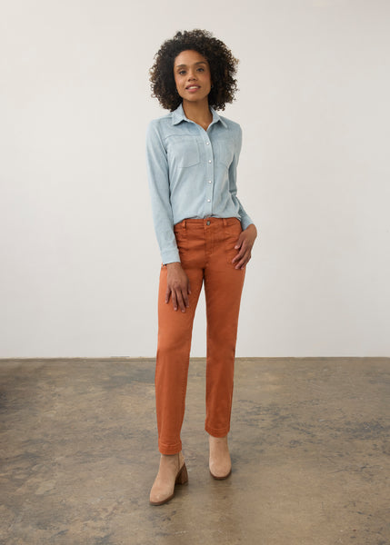 FDJ - EURO TWILL CHRISTINA STRAIGHT LEG JEAN - 5135511