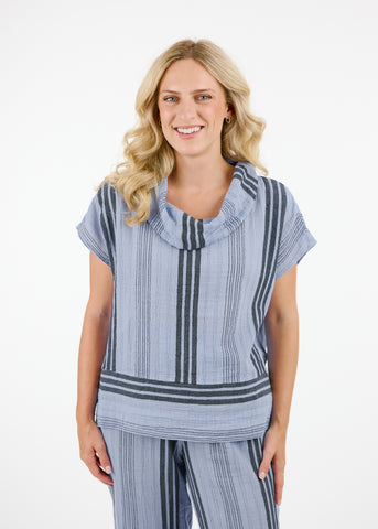 SHANNON PASSERO - COTTON GAUZE  - DAWSON TOP - 5503