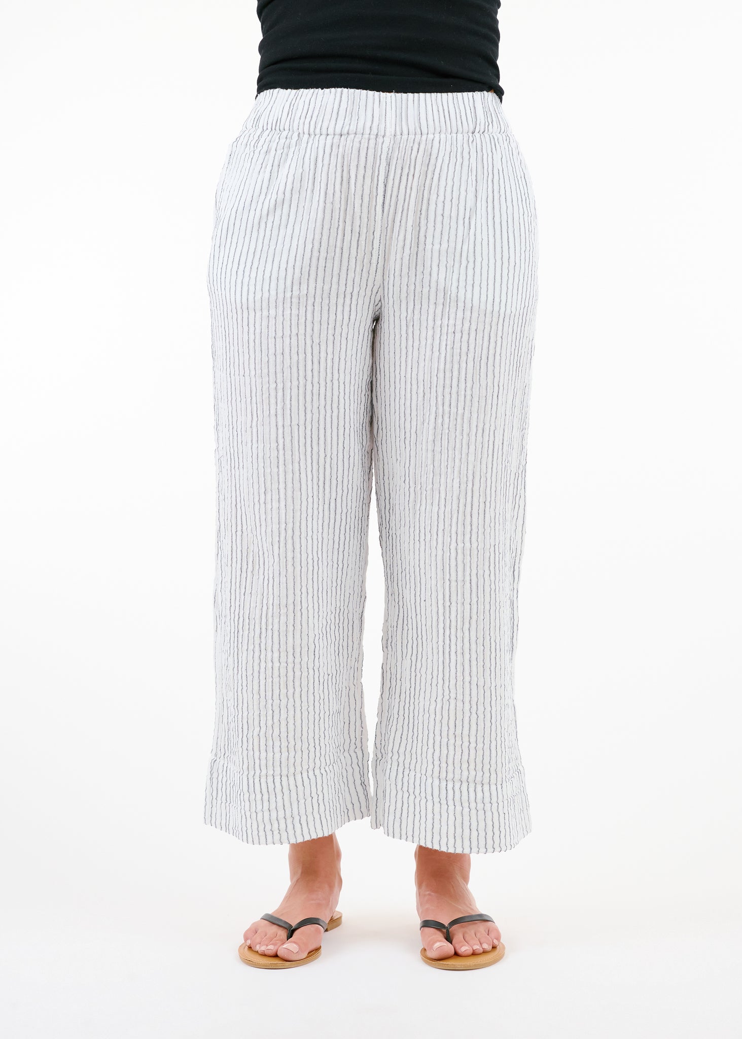 SHANNON PASSERO - COTTON GAUZE YUCCA CROP PANT - 5538 - 2 Colours