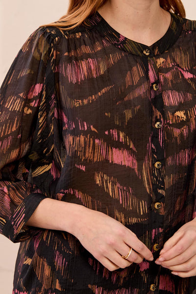 TRIBAL - FLOWY DOLMAN SLEEVE BLOUSE - 5539O-4996