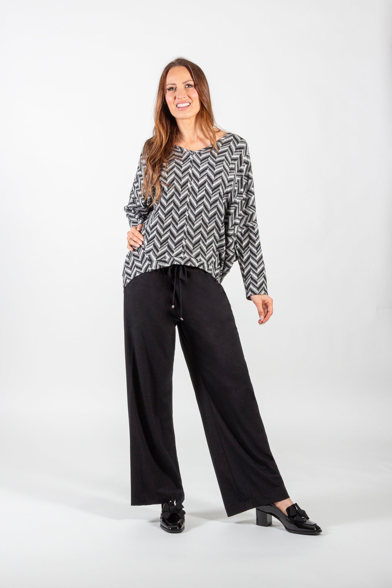 PURE ESSENCE - COMFORT WAIST STRAIGHT LEG BAMBOO PANT - 210-2363S - 2 Colours