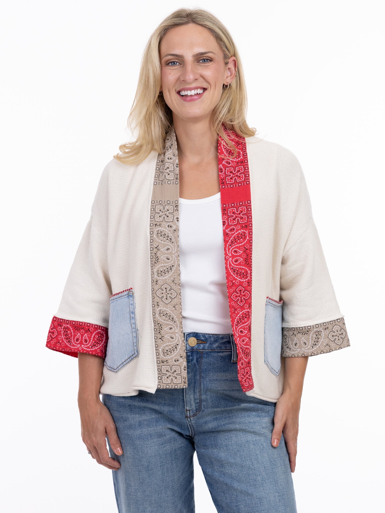 SHANNON PASSERO - BANDANA CARDIGAN - 5771
