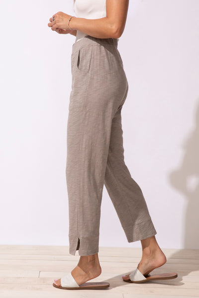 ESCAPE - EDGEWATER PULL ON COTTON FLOOD PANT -60030 - 2 Colours