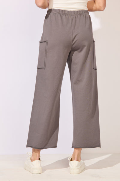 ESCAPE - OCEAN FRONT FRENCH TERRY POCKET  PANT - E60126 - 3 Colours