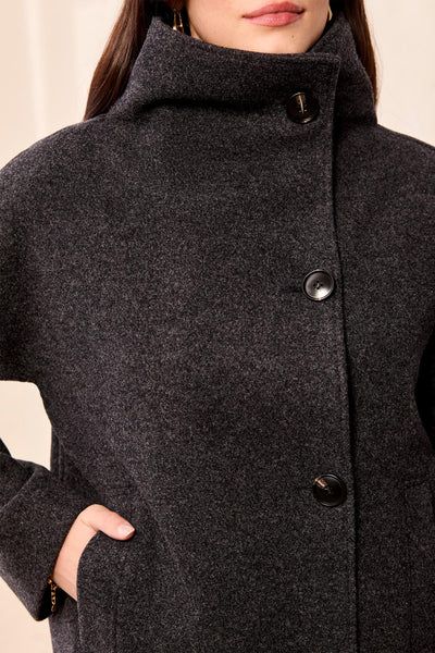 TRIBAL - LOFTY CHIC FUNNEL NECK JACKET - 6343O-5847 - 3 Colours