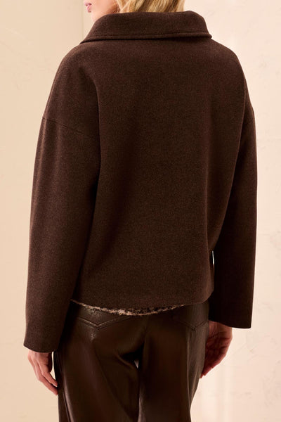 TRIBAL - LOFTY CHIC FUNNEL NECK JACKET - 6343O-5847 - 3 Colours