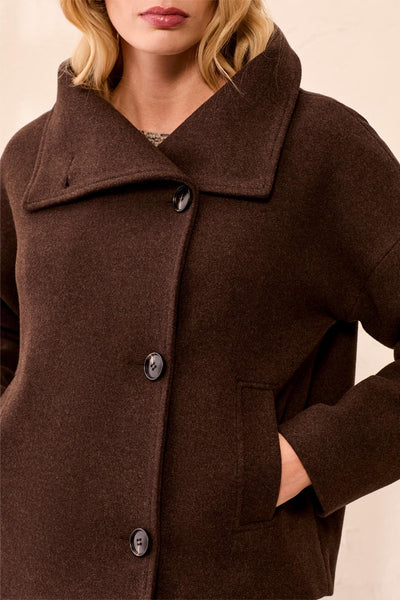 TRIBAL - LOFTY CHIC FUNNEL NECK JACKET - 6343O-5847 - 3 Colours