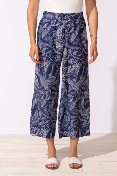 ESCAPE - REGATTA RESORT PRINT PULL ON PANT - 65642 -2 Colours