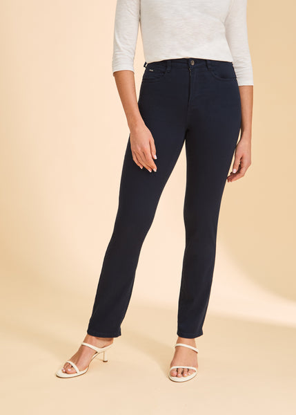 FDJ - EURO TWILL SUZANNE PETITE STRAIGHT LEG JEAN -8766511-  3 Colours