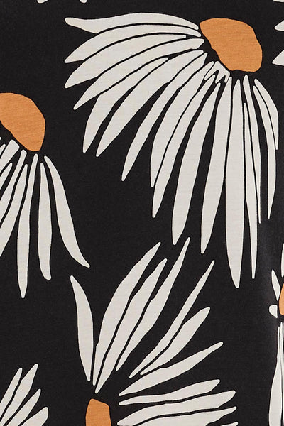 TRIBAL - REVERSIBLE A-LINE DRESS- 6895O-4302- BLACK