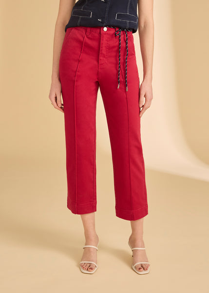 FDJ - EURO TWILL SUZANNE STRAIGHT CROP - 6907511 - 2 Colours