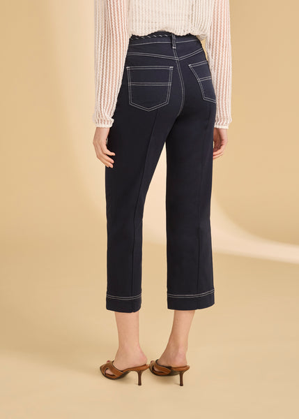 FDJ - EURO TWILL SUZANNE STRAIGHT CROP - 6907511 - 2 Colours