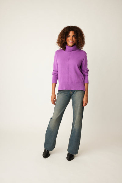 PARKHURST / COTTON COUNTRY - ALIYA TURTLENECK NECK SWEATER - 70209 - 3 Colours