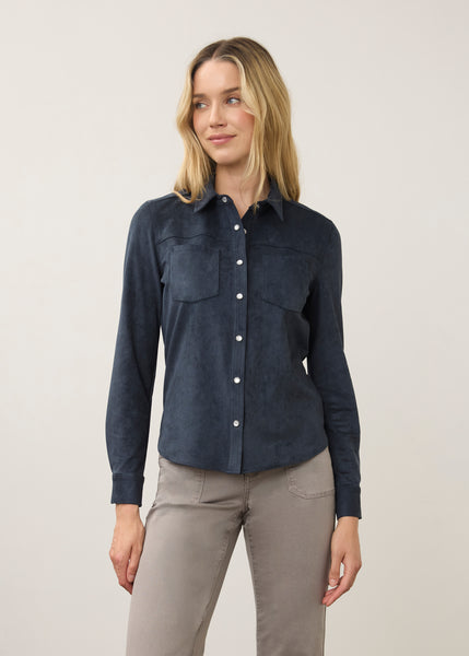 FDJ - FAUX SUEDE SHIRT - 7476196 - 3 Colours