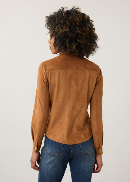 FDJ - FAUX SUEDE SHIRT - 7476196 - 3 Colours