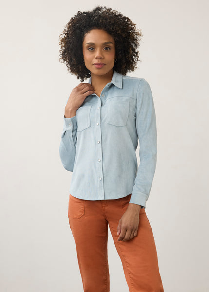 FDJ - FAUX SUEDE SHIRT - 7476196 - 3 Colours