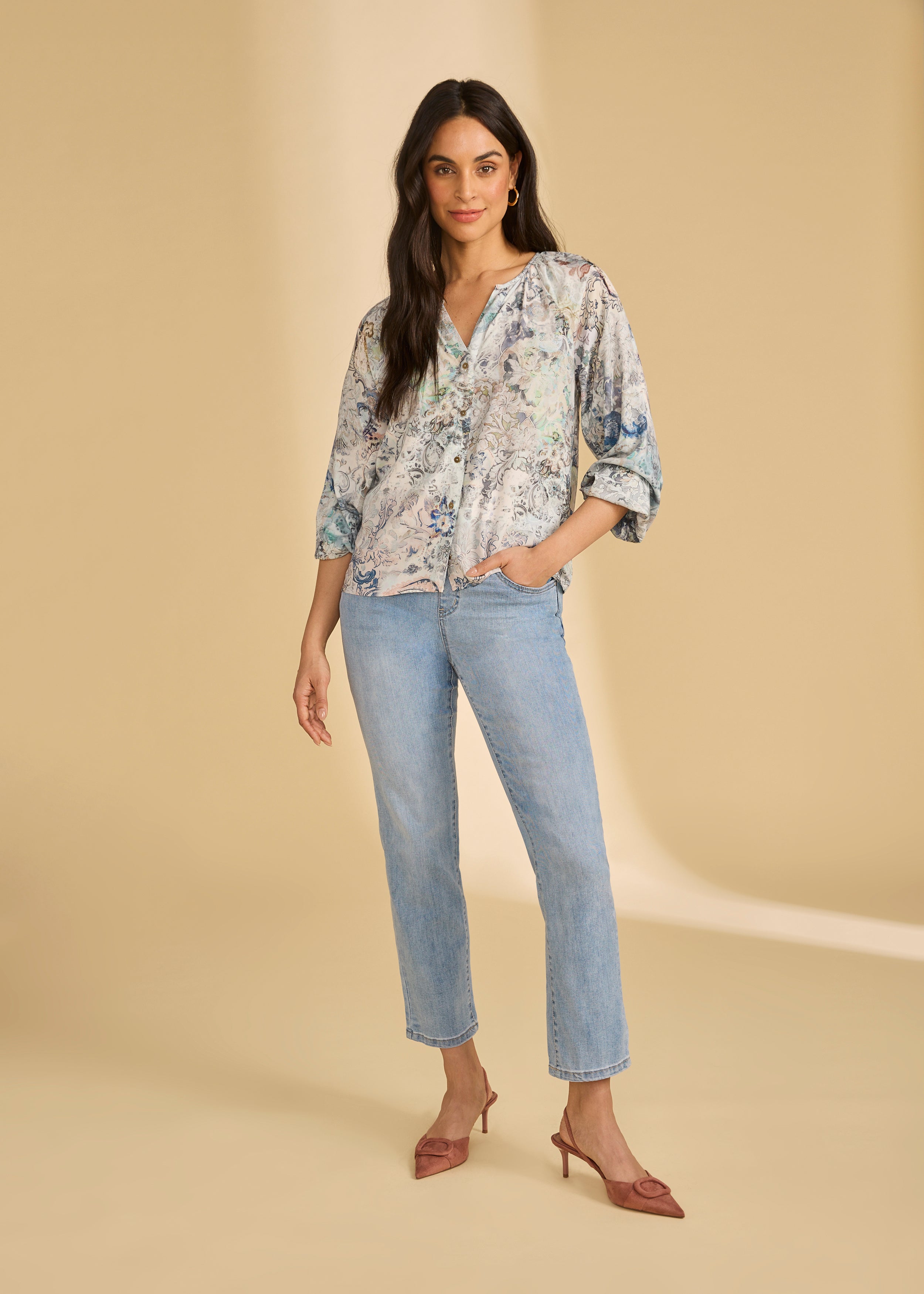 FDJ - NEUTRAL NARNIA BLOUSE - 7524397 – The Little Change Room