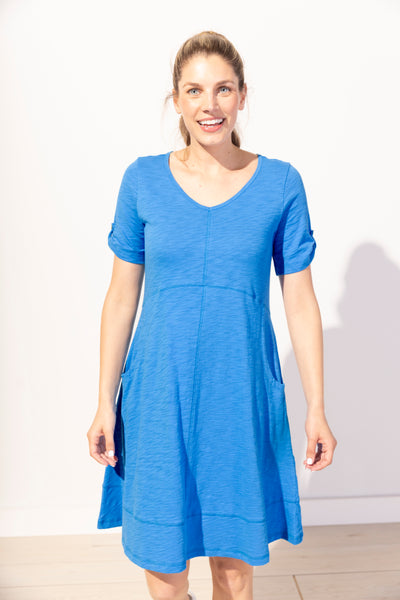 ESCAPE -  BISTRO COTTON JERSEY DRESS - E80016 - 3 Colours