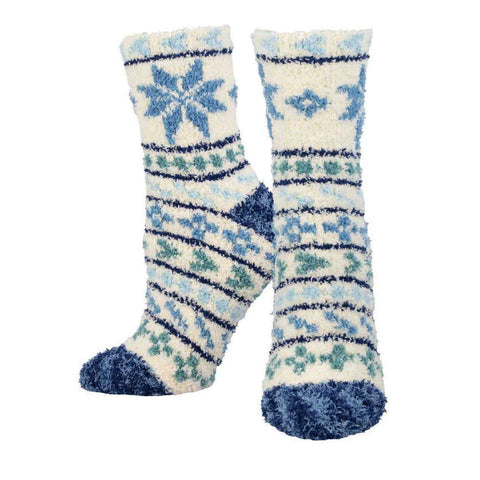 SOCKSMITH WARM AND COZY SOCKS - FROSTY FAIR ISLE