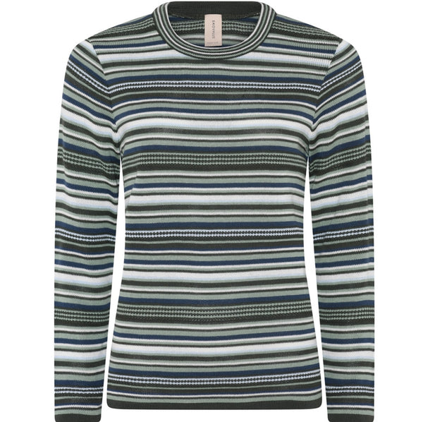 SKOVHUUS - MULTI STRIPE SWEATER- 3629 - 3 Colours