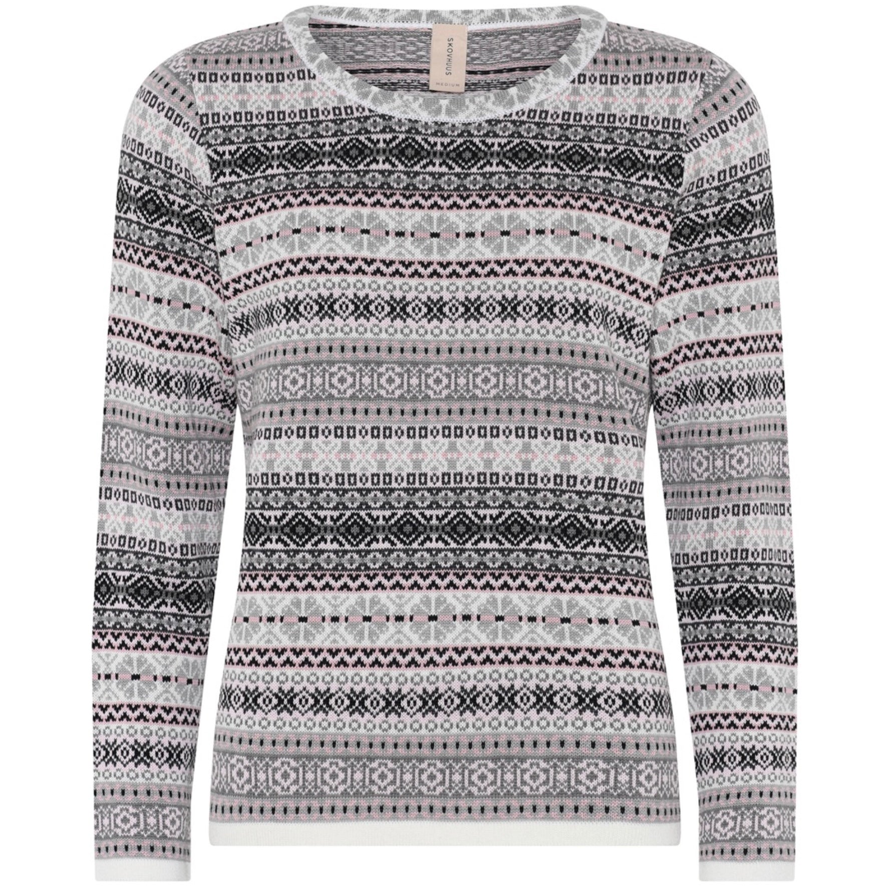 SKOVHUUS - STRIPPED CREW SWEATER -3632 - 2 Colours