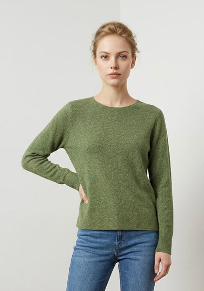 MANSTEAD - MOMENT ORGANIC COTTON SWEATER WITH BACK BUTTON DETAIL - 3 colours
