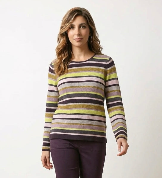 MANSTED - MATHILDE ORGANIC COTTON CREW NECK SWEATER - 2 Colours