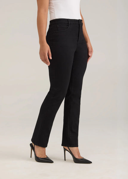 FDJ - ESSENTIAL DENIM - SUZANNE PETITE STRAIGHT LEG - BLACK - 8920660