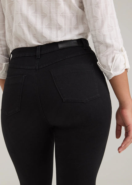 FDJ - ESSENTIAL DENIM - PEGGY PETITE BOOTLEG - BLACK - 8972660