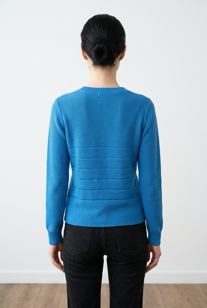 SKOVHUUS - TONE ON TONE SWEATER - 4420