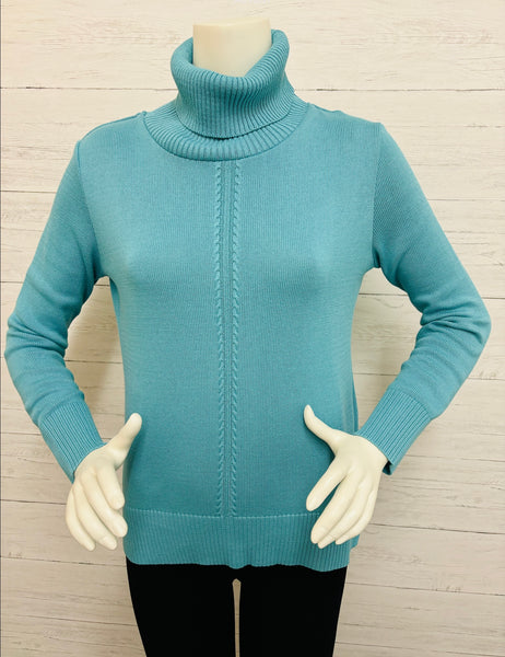 PARKHURST / COTTON COUNTRY - ALIYA TURTLENECK NECK SWEATER - 70209 - 3 Colours