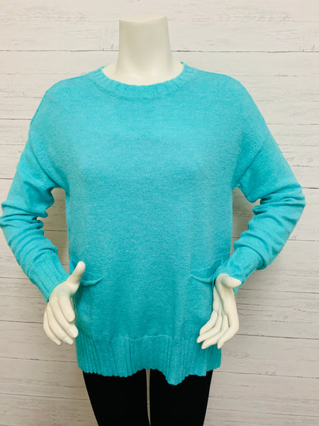 RENUAR - SOFT YARN CREW NECK SWEATER - R6896-4481 - 2 Colours