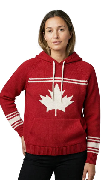 CANADA KNITWEAR - CANADA TRUE MAPLE HOODIE - 5206