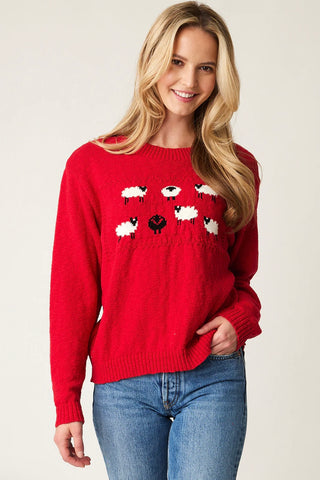 PARKHURST / COTTON COUNTRY- SHEEP GANG SWEATER - 87319