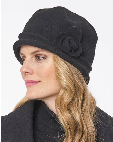 PARKHURST - SPENCER WOOL CLOCHE HAT - 25372 - 2 COLOURS