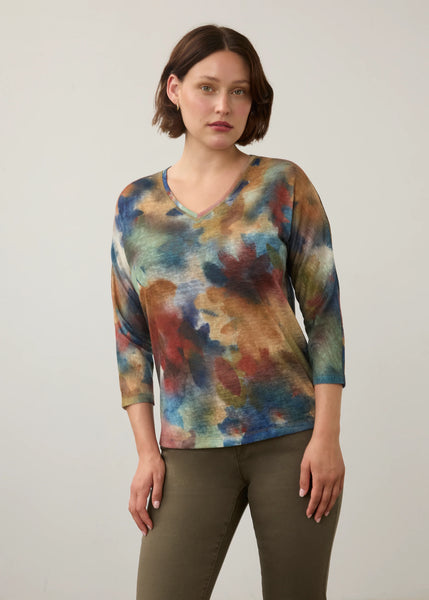 FDJ - COURAGE DROP SHOULDER V-NECK TOP - 3556451