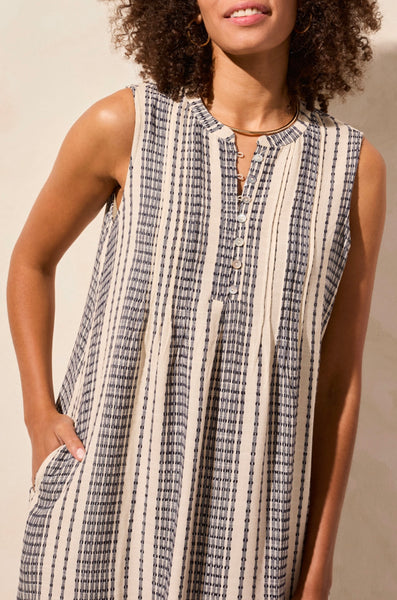 TRIBAL - PINTUCK DETAILED DRESS - 5818O-5259