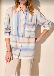 TRIBAL - STRIPED TUNIC SHIRT - 2185O-8100