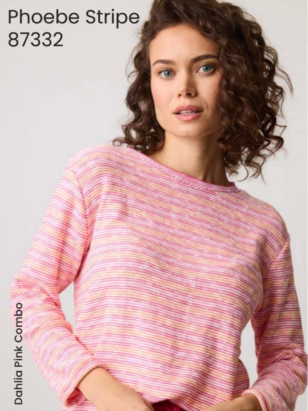 PARKHURST / COTTON COUNTRY - PHOEBE STRIPE SWEATER - 87332