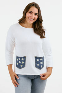 SHANNON PASSERO - DAISY COTTON SWEATER